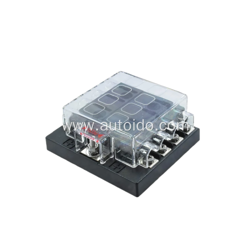 8-Way Fuse Box Blade Fuse Block Holder 32V